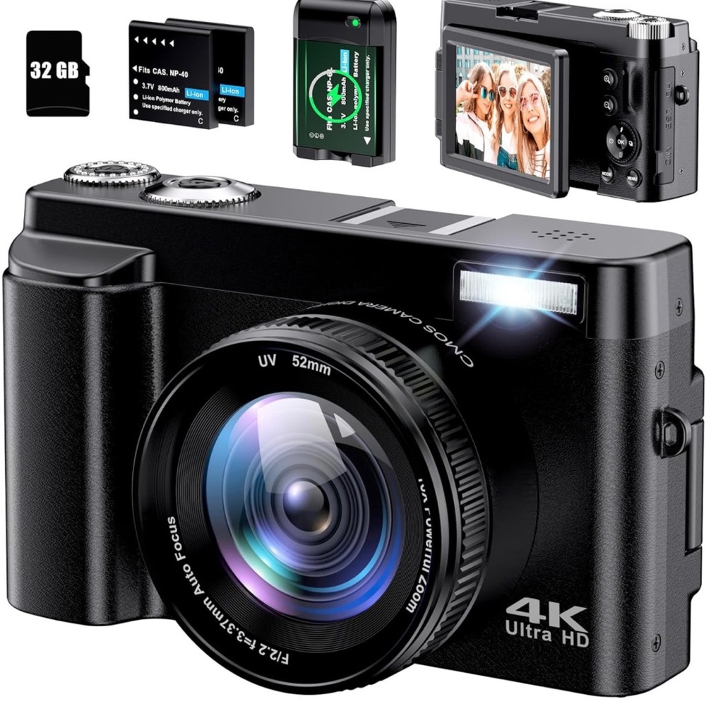 NEW 4k Ulta HD Digital Camera - Photography & Vlogging
